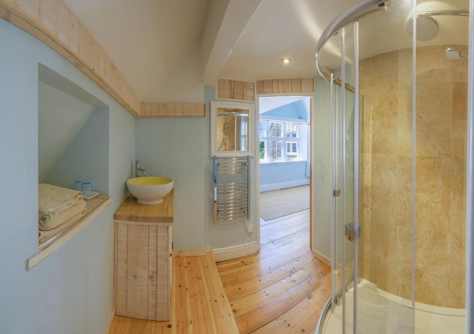 The Beach House-Devon- On The Beach- Sleeps 20 Villa เอกซ์มัธ ภายนอก รูปภาพ