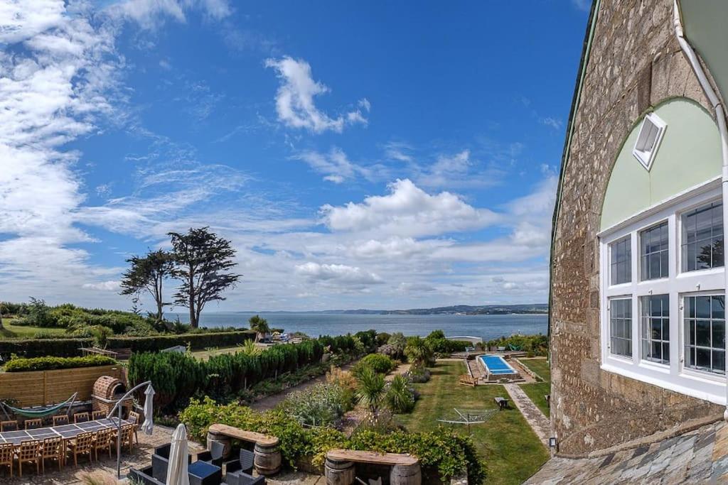 The Beach House-Devon- On The Beach- Sleeps 20 Villa เอกซ์มัธ ภายนอก รูปภาพ
