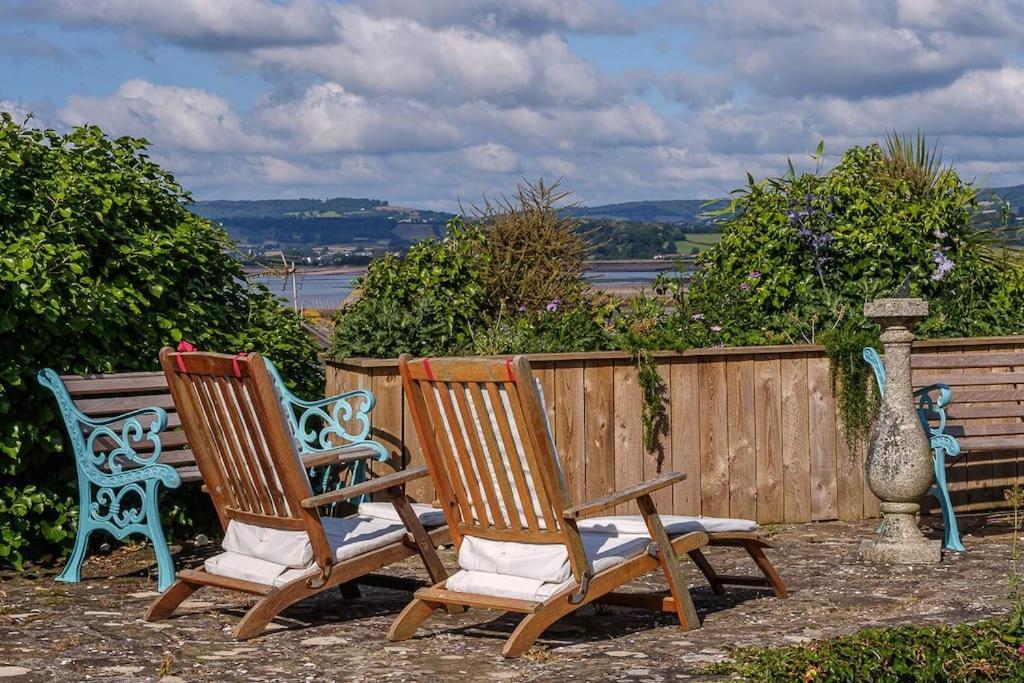 The Beach House-Devon- On The Beach- Sleeps 20 Villa เอกซ์มัธ ภายนอก รูปภาพ